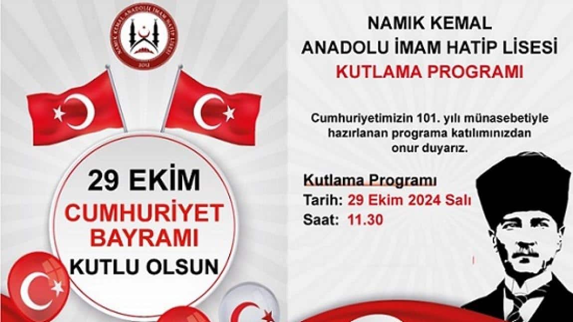 29 EKİM CUMHURİYET BAYRAMIMIZ KUTLU OLSUN